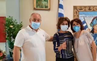 Τελετή προς τιμήν πρώην Διευθύντριας