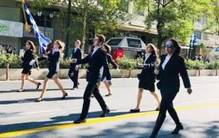 Το Αρσάκειο Γενικό Λύκειο Ψυχικού στη μαθητική παρέλαση στο Σύνταγμα