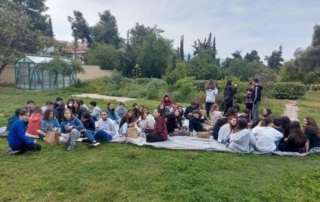 Μεσογειακό πικ νικ στον σχολικό κήπο