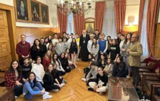 Επίσκεψη μαθητών μας στον Μακαριότατο Αρχιεπίσκοπο Αθηνών και πάσης Ελλάδος κ. Ιερώνυμο Β’