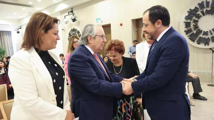 Συνάντηση με Πρόεδρο κ. Χριστοδουλίδη Ομιλία στο Προεδρικό Μέγαρο Κύπρου 2