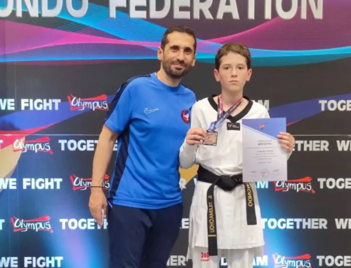 Χάλκινο μετάλλιο στο Taekwondo