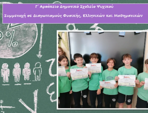 Συμμετοχή σε διαγωνισμούς Φυσικής, Ελληνικών και Μαθηματικών