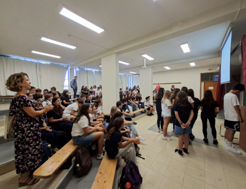 Τελετή υποδοχής μαθητών/-τριών τής Α΄τάξης