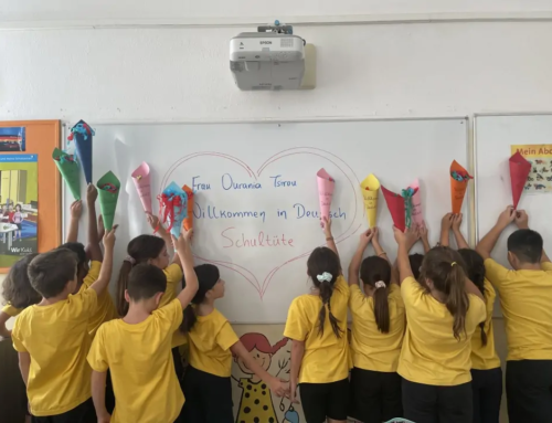 Γερμανικό καλοσώρισμα!Τα τριτάκια μας ξεκινούν Γερμανικά!