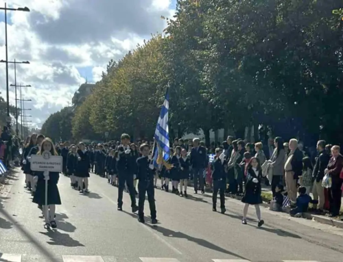 Παρέλαση 28ης Οκτωβρίου στο κέντρο τής πόλης των Ιωαννίνων