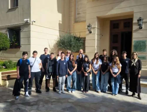 Επίσκεψη της Γ΄ Γυμνασίου στη Διοίκηση της Φ.Ε. και στο Α΄ Αρσάκειο Γυμνάσιο Ψυχικού