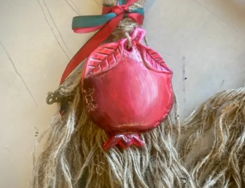 Ζώνη Πολιτισμού Β´ Γυμνασίου, «Καλλιτεχνικό Εργαστήρι: Το Σχολείο αλλιώς!», Χριστουγεννιάτικα γούρια με φυσικά υλικά