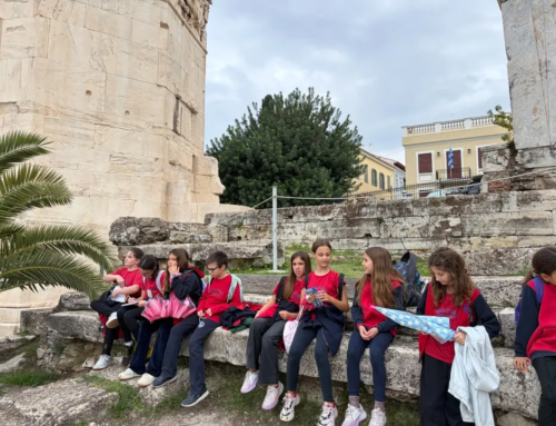 Επίσκεψη τής Ε΄τάξης στη Ρωμαϊκή Αγορά
