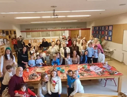 Χριστουγεννιάτικο Εργαστήρι Χειροτεχνίας με τη συμμετοχή γονέων στο Σχολείο