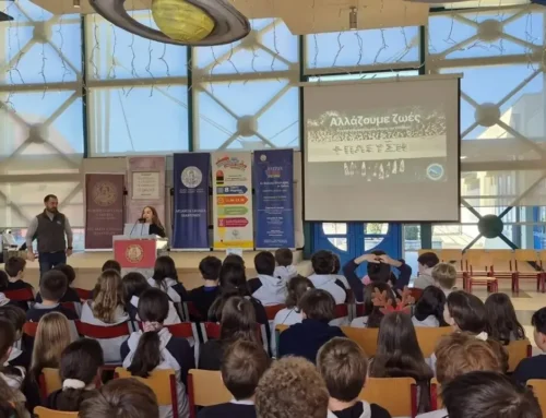 Μαθήτρια του Σχολείου μας εθελόντρια στη Σύμπλευση