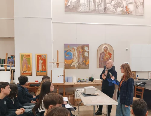 Εργαστήριο αβγοτέμπερας με τον ζωγράφο – αγιογράφο Γιώργο Κόρδη