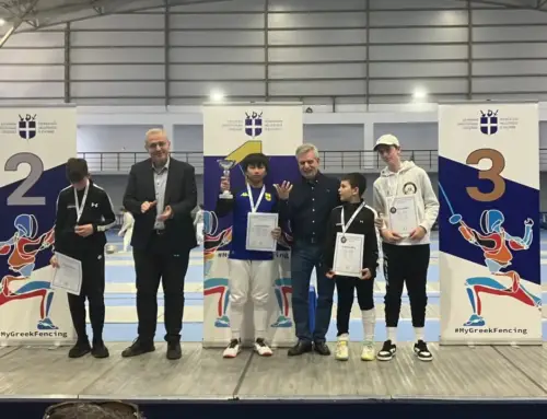 Διάκριση μαθητού στη ξιφασκία